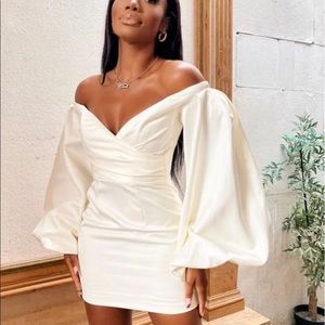 COPY - House of CB Carlyn Ivory dress